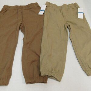 2 Pair Boys Khaki Pants 24M